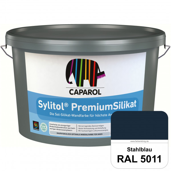 Caparol Sylitol PremiumSilikat (RAL 5011 Stahlblau) - ehemals Histolith PremiumSilikat