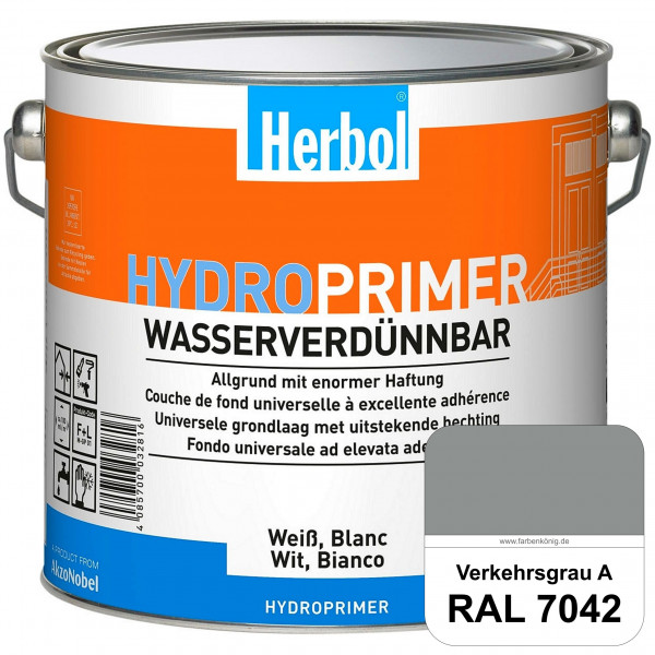 Hydroprimer (RAL 7042 Verkehrsgrau A) wasserverdünnbare Allgrund (Innen&Außen)