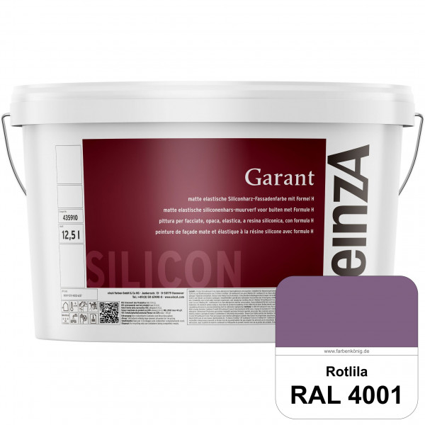 einzA Garant (RAL 4001 Rotlila) elastische Siliconharz-Fassadenfarbe