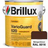 Lignodur VarioGuard 620 (Flächenlasur 620) RAL 8016 Mahagonibraun