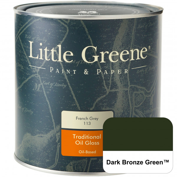 Traditional Oil Gloss - 1 Liter (120 Dark Bronze Green™)