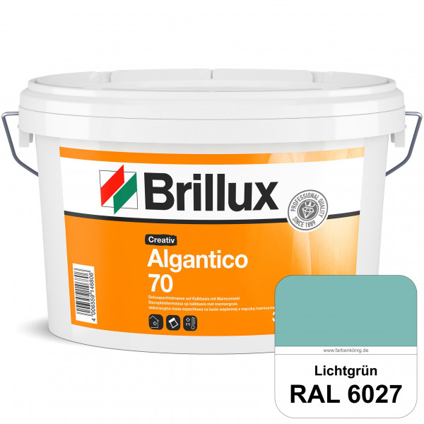 Creativ Algantico 70 (RAL 6027 Lichtgrün) Dekospachtelmasse auf Kalkbasis, zur Oberflächengestaltung
