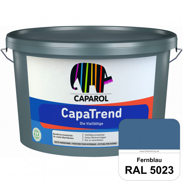 CapaTrend (RAL 5023 Fernblau) matte hochdeckende Dispersionsfarbe für den Innenbereich