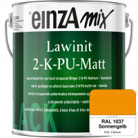 einzA Lawinit 2-K-PU Matt Stammlack (RAL 1037 Sonnengelb)