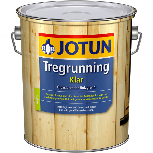 Tregrunning Klar - Grundierung (B-Ware) - 2,7 Liter (Farblos)