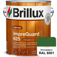 ImpraGuard 625 (RAL 6001 Smaragdgrün) imprägnierende Lasur (lösemittelhaltig) für allen Laub- und Na