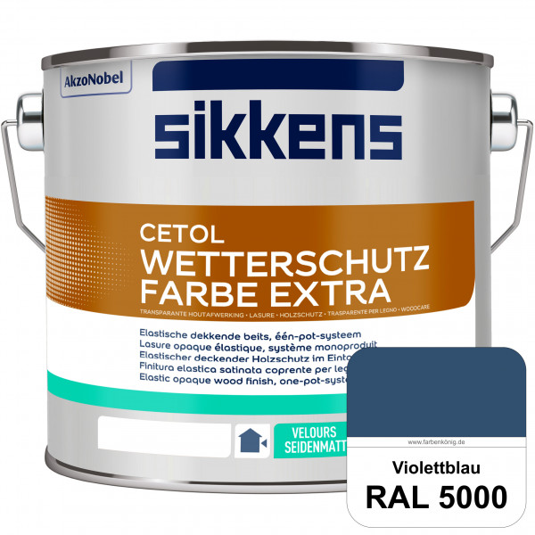 Cetol Wetterschutzfarbe Extra (RAL 5000 Violettblau)