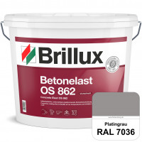 Betonelast OS 862 (RAL 7036 Platingrau) Wetterbeständige & UV-Schutzbeschichtung für Betonflächen (a