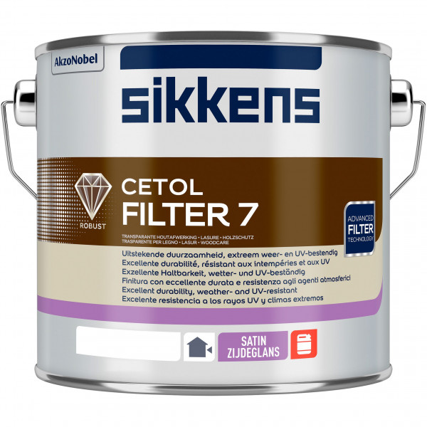 Cetol Filter 7 (B-Ware) - 2,5 Liter (045 Mahagoni)