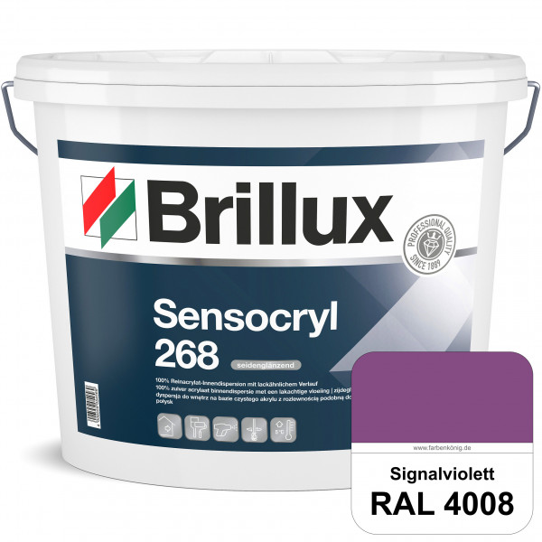 Sensocryl ELF 268 (RAL 4008 Signalviolett) hochwertige seidenglänzende & strapazierfähige Reinacryla