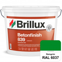 Betonfinish 839 (RAL 6037 Reingrün) elastische Beschichtung zum Schutz rissgefährdeter Betonbauteile