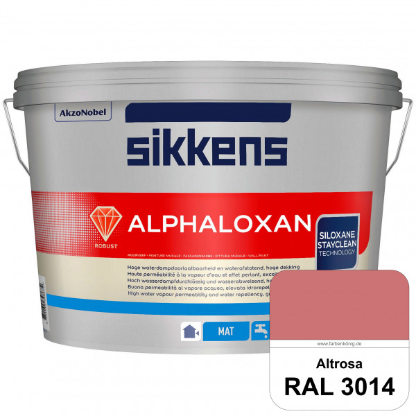 Alphaloxan (RAL 3014 Altrosa) Professionelle Siliconharz-Fassadenfarbe (außen)
