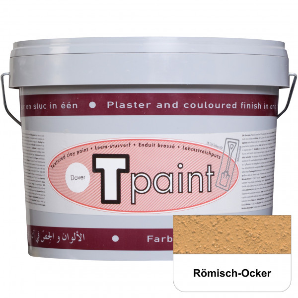 T-PAINT Lehmstreichputz - Römisch-Ocker