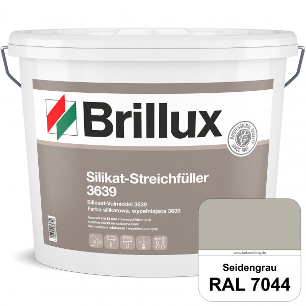 Silikat-Streichfüller ELF 3639 (RAL 7044 Seidengrau) Wetterbeständiger, gebrauchsfertiger Streichfül