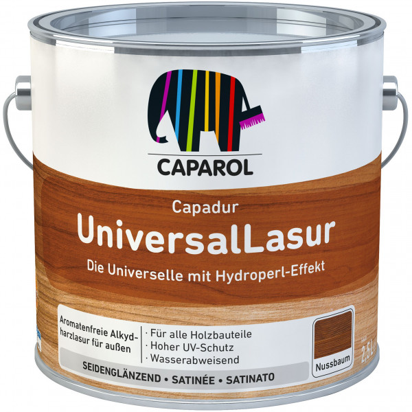 Capadur UniversalLasur (B-Ware) - 0,75 Liter (Teak)