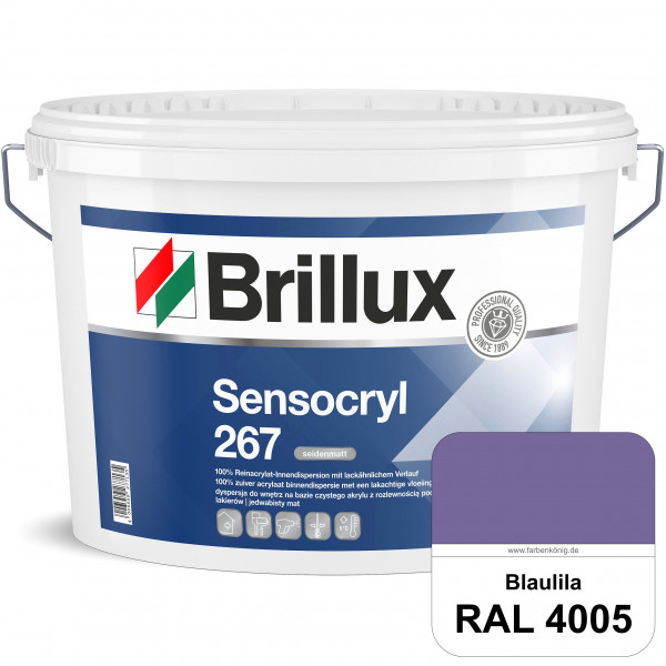 Sensocryl ELF 267 (RAL 4005 Blaulila) seidenmatt hochwertige Reinacrylat-Innendispersion für Artzpra