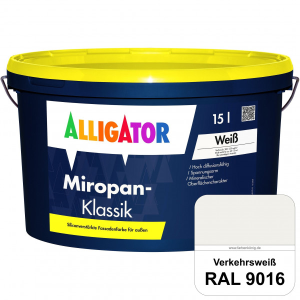 Miropan-Klassik (RAL 9016 Verkehrsweiß)