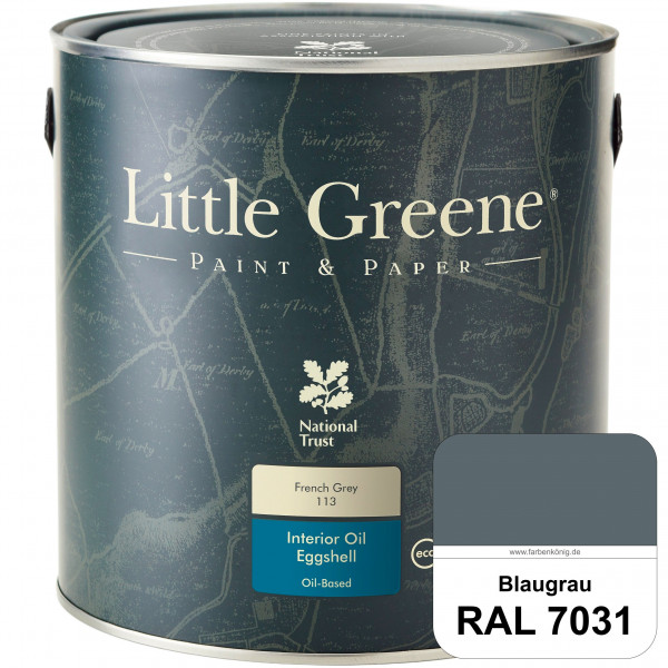 Interior Oil Eggshell (RAL 7031 Blaugrau)
