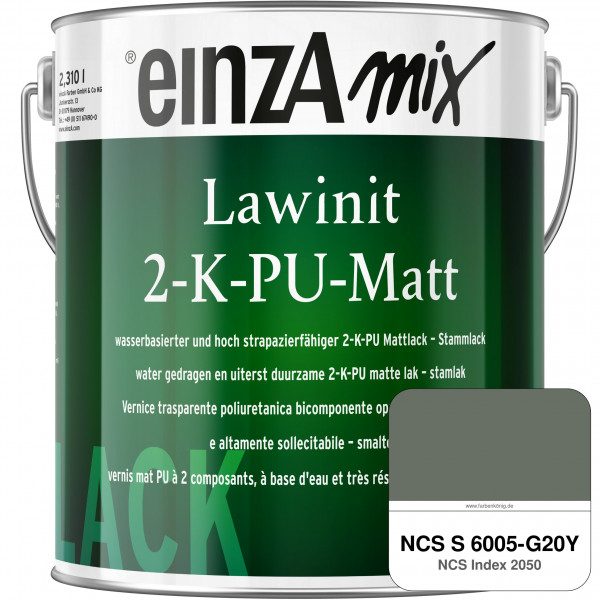 einzA Lawinit 2-K-PU Matt Stammlack (NCS S 6005-G20Y)