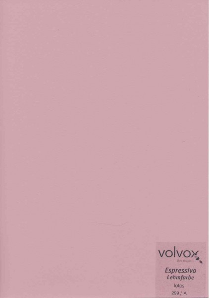 Volvox Espressivo Lehmfarbe - lotos