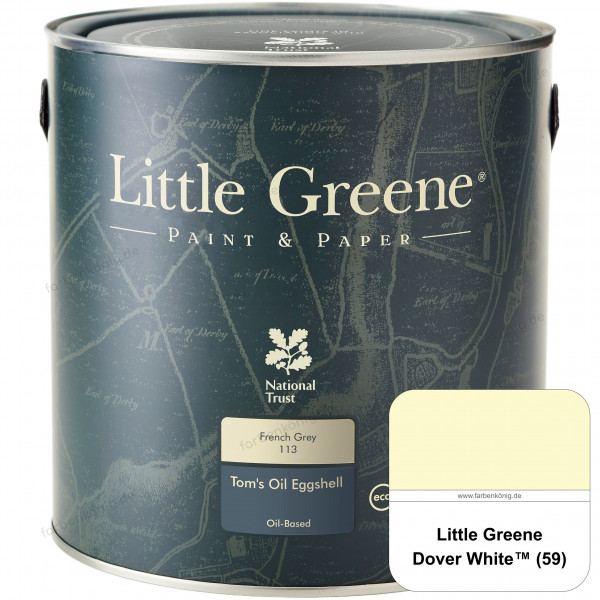 Tom's Oil Eggshell (59 Dover White)