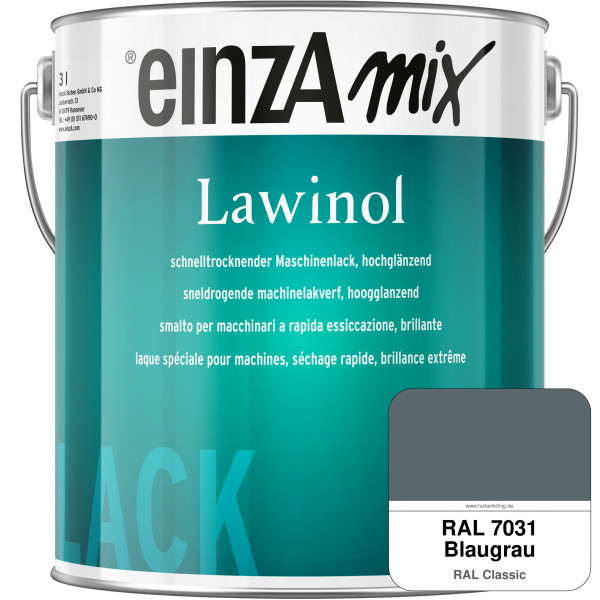 einzA Lawinol hochglänzend (RAL 7031 Blaugrau)
