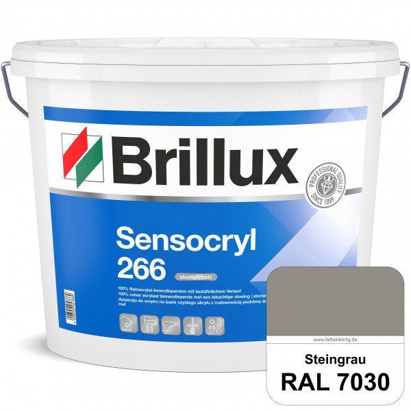 Sensocryl ELF 266 (RAL 7030 Steingrau) stumpfmatte hochwertige Reinacrylat-Innendispersion für Artzp