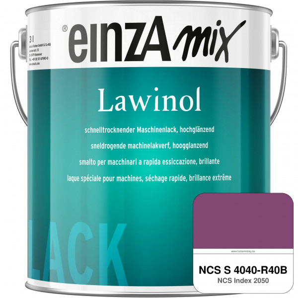 einzA Lawinol hochglänzend (NCS S 4040-R40B)