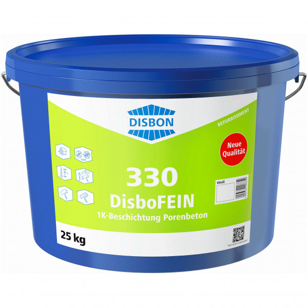 DisboFEIN 330 1K-Beschichtung Porenbeton (Weiß)