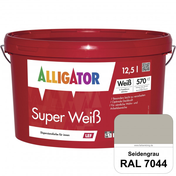 Super Weiß LEF (RAL 7044 Seidengrau)