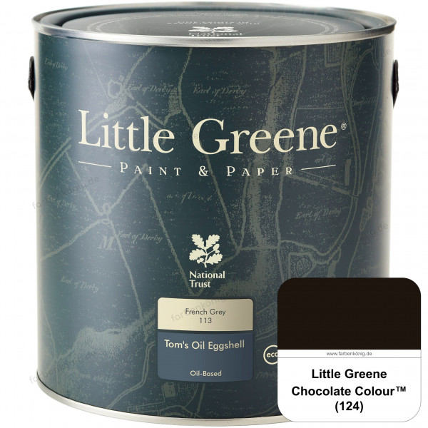 Tom's Oil Eggshell (124 Chocolate Colour)