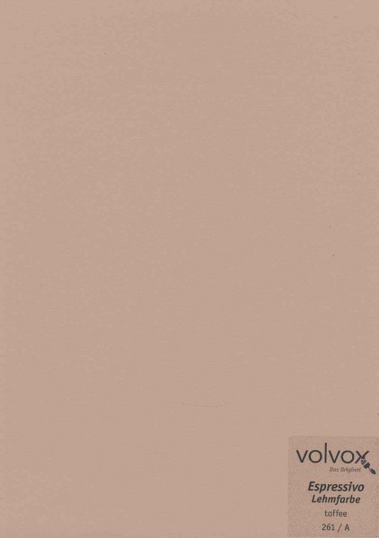 Volvox Espressivo Lehmfarbe - toffee