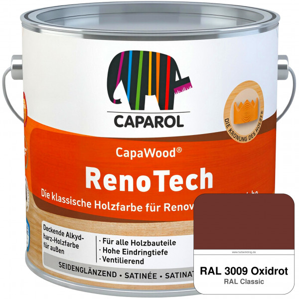 CapaWood® RenoTech (RAL 3009 Oxidrot) - ersetzt Capadur RenoTech