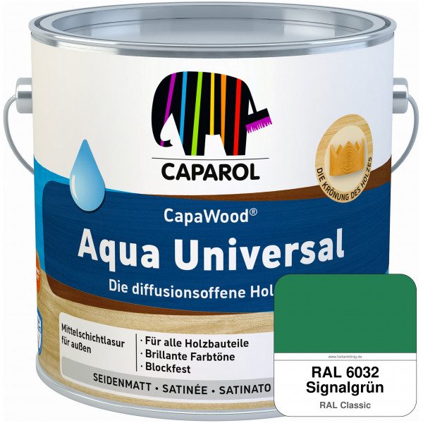 CapaWood® Aqua Universal (RAL 6032 Signalgrün)