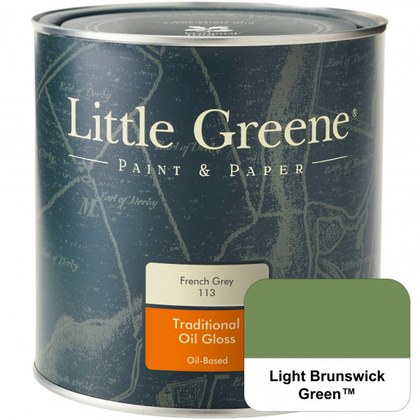 Traditional Oil Gloss - 1 Liter (128 Light Brunswick Green™)