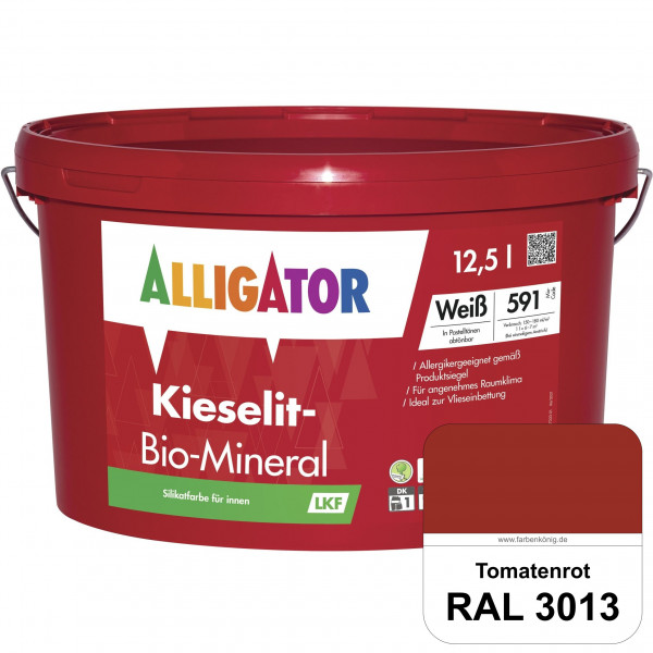 Kieselit-Bio-Mineral LKF (RAL 3013 Tomatenrot)