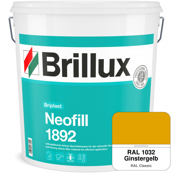 Briplast Neofill 1892 (RAL 1032 Ginstergelb)