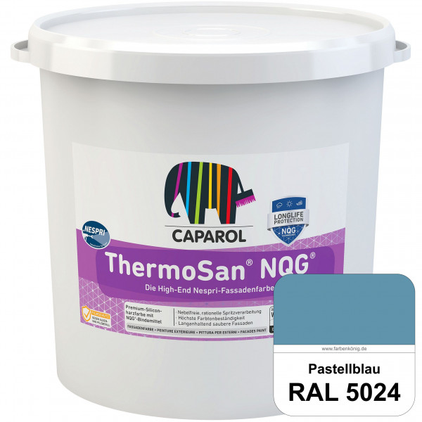ThermoSan® NQG® Nespri (RAL 5024 Pastellblau) Siliconharz-Bindemittelkombination mit integrierter Na