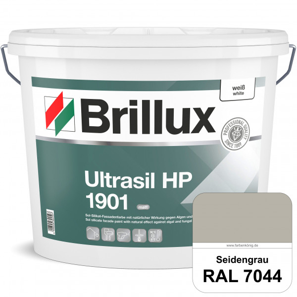 Ultrasil HP 1901 Silikat-Fassadenfarbe (RAL 7044 Seidengrau) Sol-Silikat-Fassadenfarbe ohne Biozidzu