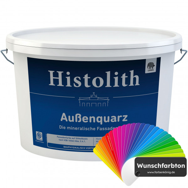 Histolith Außenquarz (Wunschfarbton)