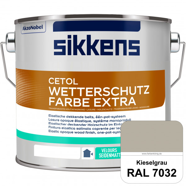 Cetol Wetterschutzfarbe Extra (RAL 7032 Kieselgrau)