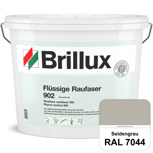 Flüssige Raufaser ELF 902 (RAL 7044 Seidengrau) Spezial-Dispersionsfarbe mit Raufasereffekt
