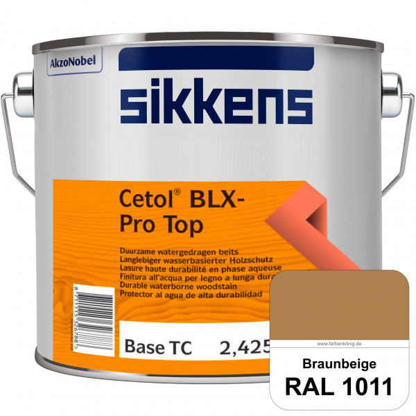 Cetol BLX-Pro Top (RAL 1011 Braunbeige) Seidenglänzende & wasserdampfdurchlässige Dickschichtlasur a