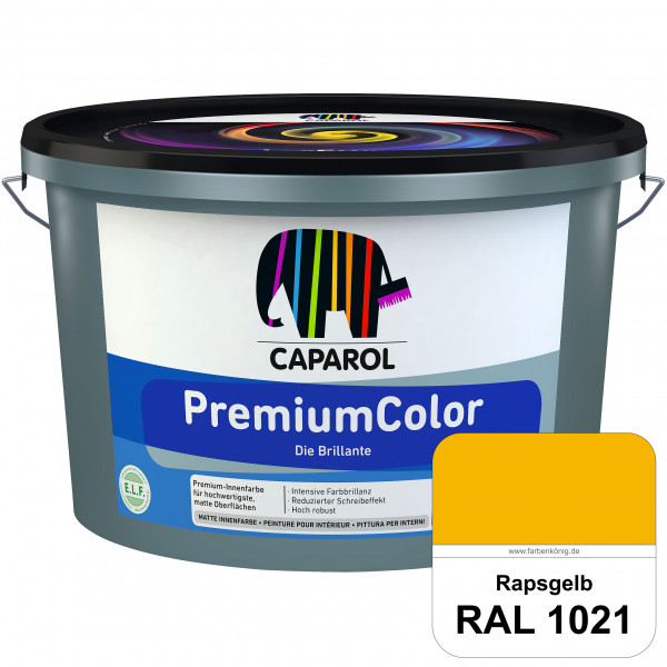 PremiumColor (RAL 1021 Rapsgelb) Premium Farbbrillanz & hohe Strapazierfähigkeit