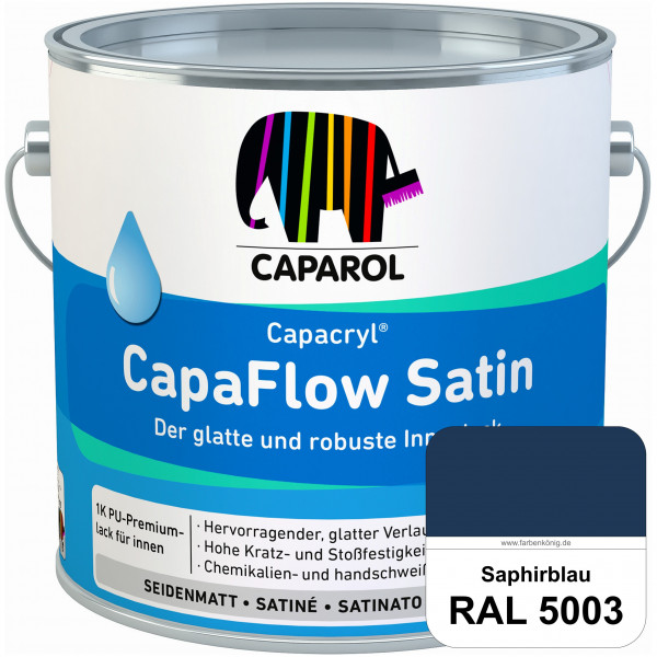 Caparol Capacryl CapaFlow Satin (RAL 5003 Saphirblau)