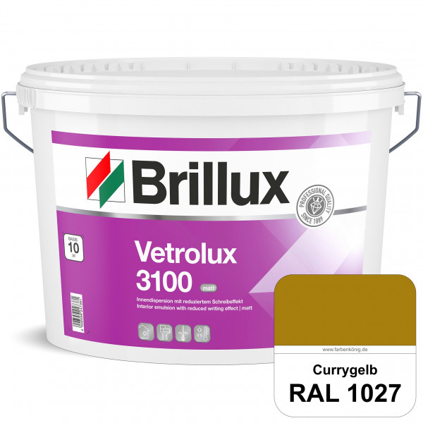 Vetrolux ELF 3100 (RAL 1027 Currygelb) matte & gut zu reinigende Spezial-Innenfarbe
