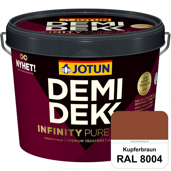DEMIDEKK Infinity Pure Mat (RAL 8004 Kupferbraun) - ersetzt Demidekk Ultimate Helmatt