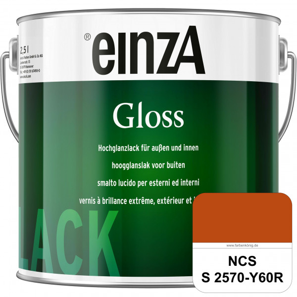 einzA Gloss (NCS S 2570-Y60R) Hochwertiger Alkydharzlack in Premium-Qualität, hochglänzend.