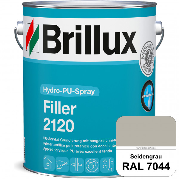 Hydro-PU-Spray Filler 2120 (RAL 7044 Seidengrau) hochwertige Grund- & Zwischenbeschichtungen im Spri