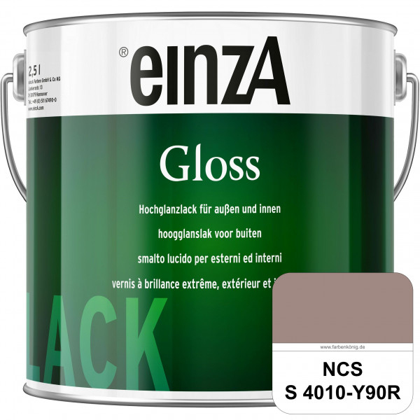 einzA Gloss (NCS S 4010-Y90R) Hochwertiger Alkydharzlack in Premium-Qualität, hochglänzend.